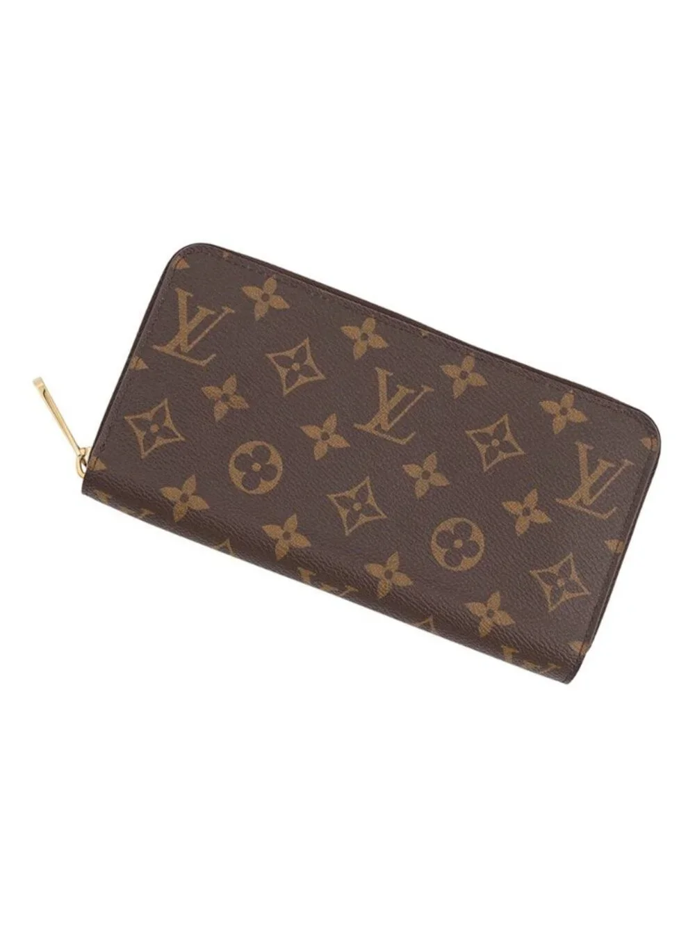 Louis Vuitton Wallet Monogram Zippy Brown